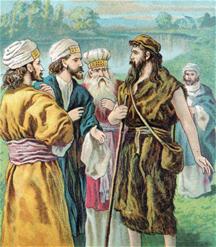 Johannes de Doper spreekt tot de Farizeën en Sadduceën