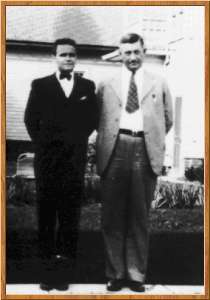 William Branham with his father-in-law Charlie Brumbach