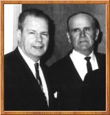 Gordon Lindsay with William Branham.